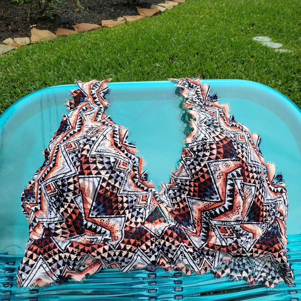 Victoria secret Pink halter Aztec pattern